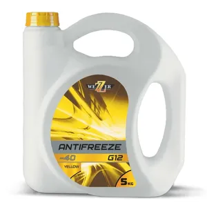 Антифриз WEZZER G12 -40 С желтый 5 кг