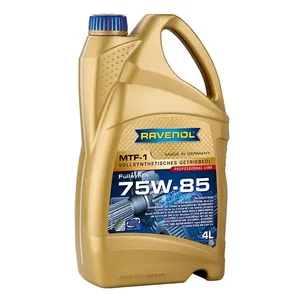 Масло трансмиссионное Ravenol MTF-1 75W-85 GL-4/GL-5 синтетическое 4 л