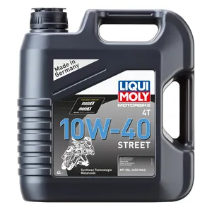 Масло моторное 4-х тактное LIQUI MOLY Motorbike 4T Synth Scooter 10W-40 SN Plus MA-2 синтетическое 4л